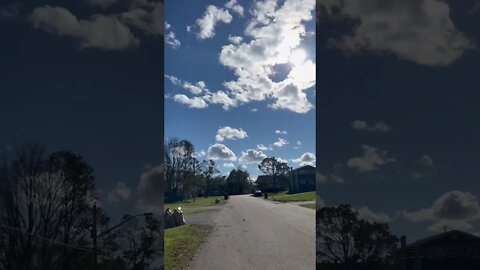 Beautiful Octobers Clouds in Canada