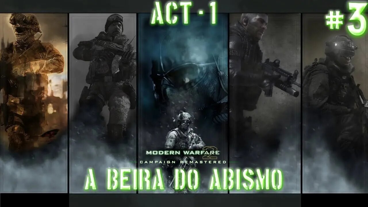 Modern Warfare 2 Remastered: Á Beira do Abismo (Ato 1) (Parte 3) (Gameplay) (No Commentary)