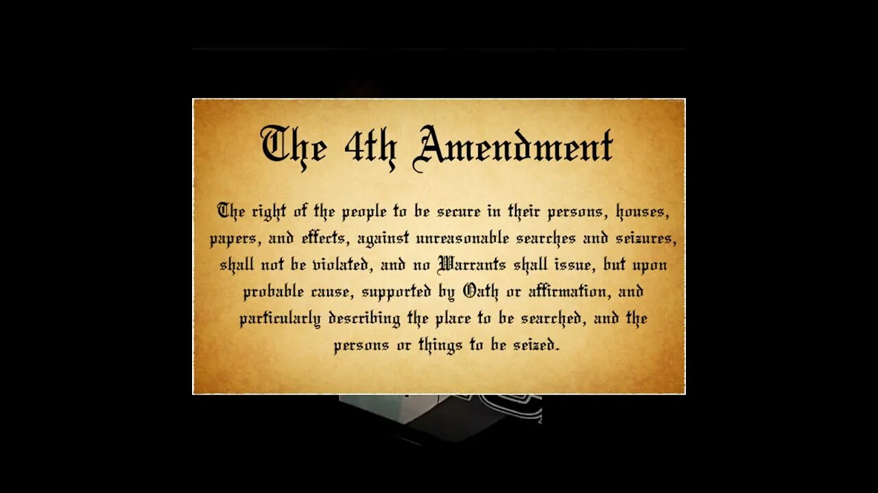 Be sure to ask "4th Amendment O'Brian" if he has since learned his namesake!