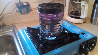 Cheap Camp Stove Heater Review.