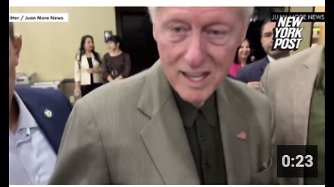 Bill Clinton's response when confronted about his connection to Jeffrey Epstein