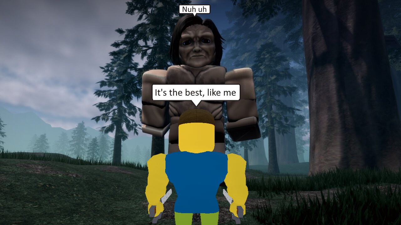 I am the Best at the Best Attack on Titan Game on Roblox