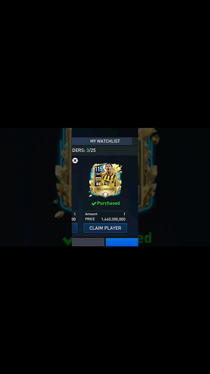 Welcome Bellingham 🤝🔥| In fifa mobile #fifamobile #shorts