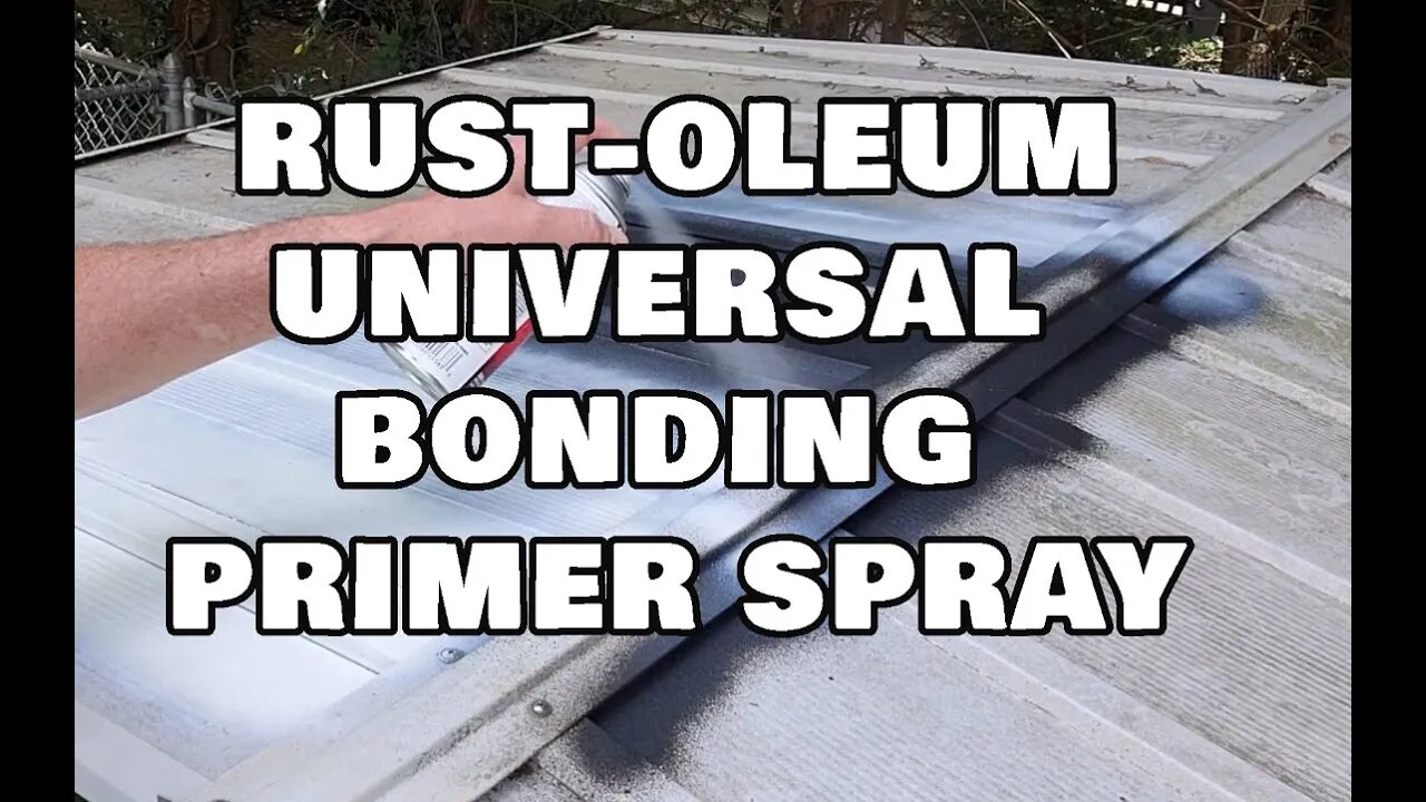 Rust-Oleum White Universal Bonding Primer Spray (Shed Fix 3 of 3)