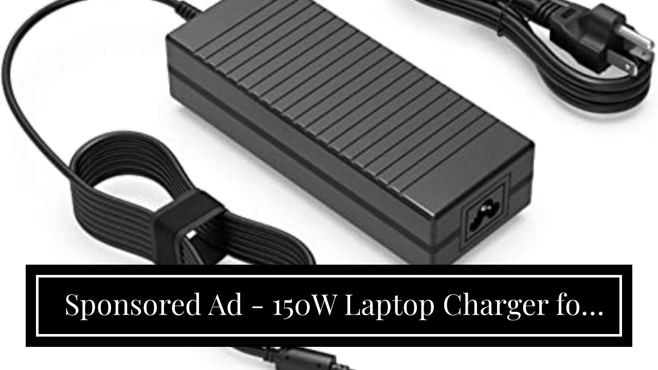 Sponsored Ad - 150W Laptop Charger for HP OMEN 15 17, hp omen Charger, hp Pavilion Gaming Lapto...