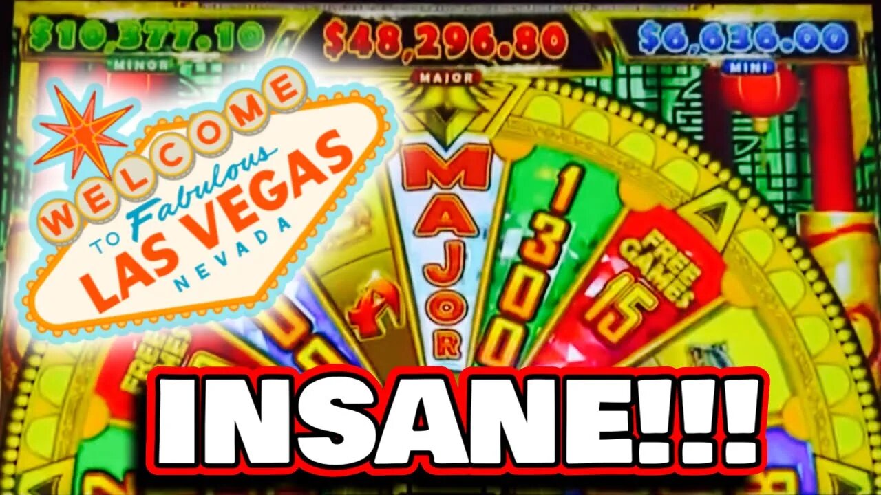 Going CRAZY in LAS VEGAS! ✪ $150/ SPINS in the High Limit Room!!!