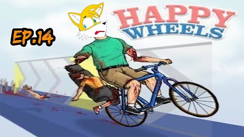 TailslyPlays Happy Wheels[Ep.14]Balcony Terror|the real Jackass falling