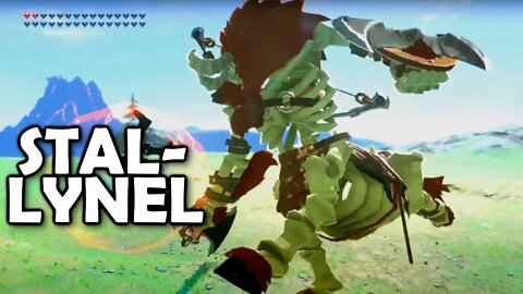 NEW BOSS! STAL-LYNEL in Modded Breath of the Wild | Basement