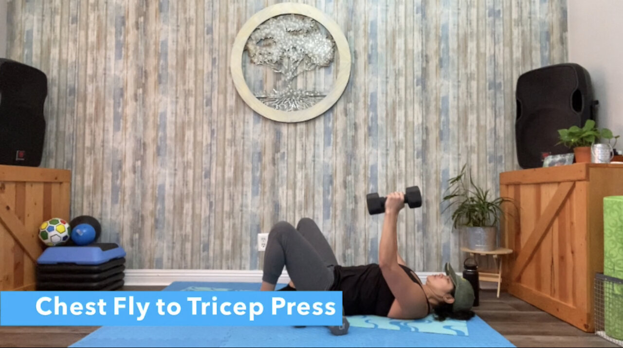 HOW TO: Chest Flys to Tricep Press
