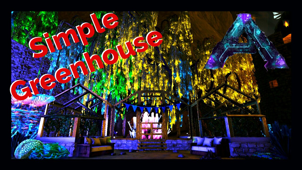 Simple Greenhouse Build! Ep. 21 #arksurvivalevolved #playark #arkaberration