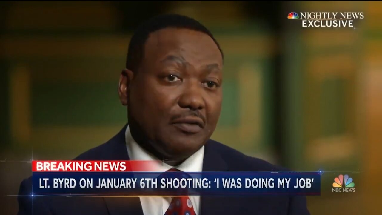 Capitol Officer Michael Byrd Defends Shooting Ashli Babbitt On January 6