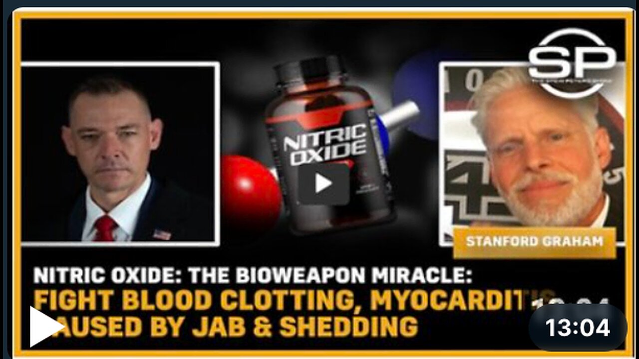 Nitric Oxide, the Bioweapon Miracle: Fight Blood Clotting, Myocarditis Caused by Jab & Shedding