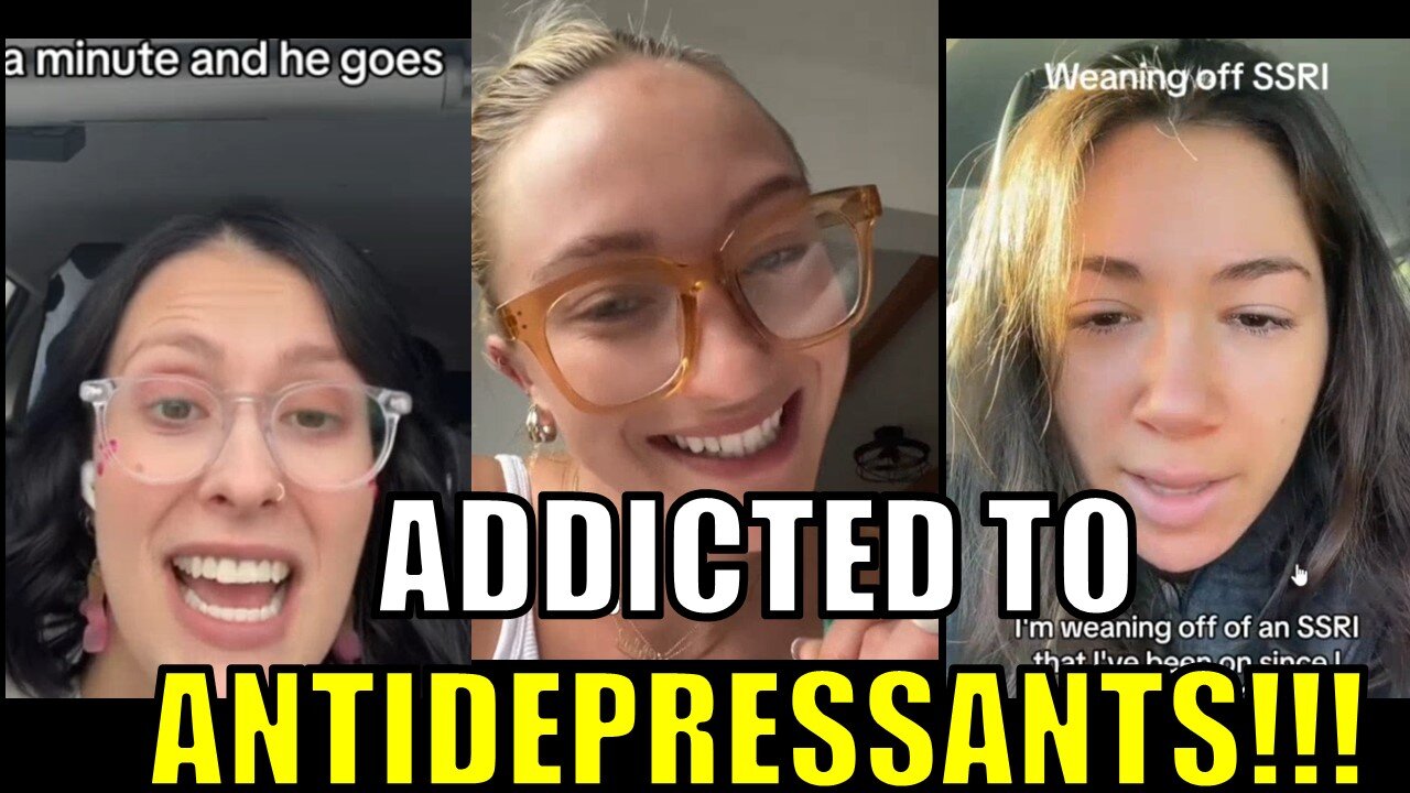 Modern women are ADDICTED to antidepressants!