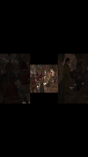 EXPLORING THE MARKET | A Plague Tale Requiem [4K 60FPS] #Shorts