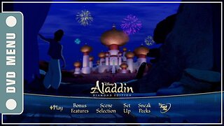 Aladdin - DVD Menu