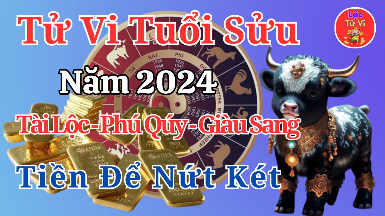 Horoscope for the Year of the Ox in 2024 ➤Fortune - Wealth - Wealth ➤ Money to crack the coffers