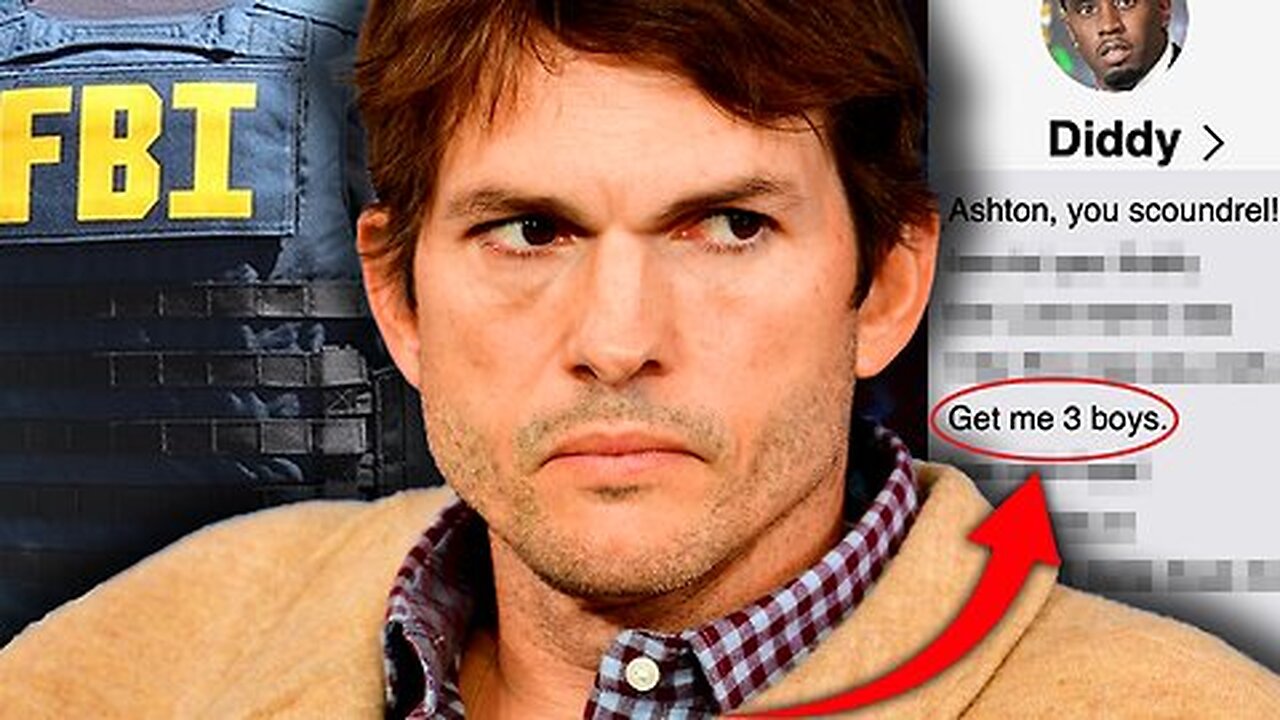 Ashton Kutcher Accused of Providing ‘Diddy VIPs’ with Kids to Rape