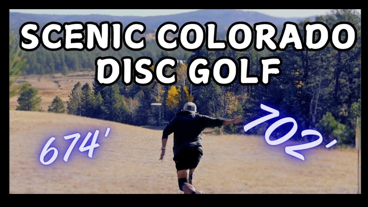 Top of the world disc golf! BIG boy distance 💪