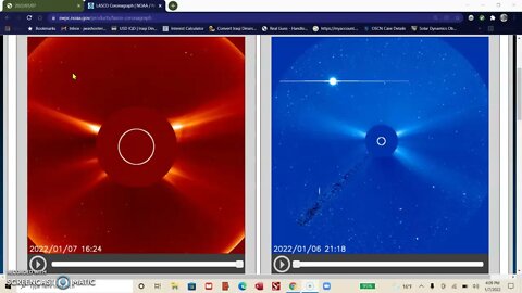 Large Sun spot, UFO's?, Venus on Lasco C2 AGAIN