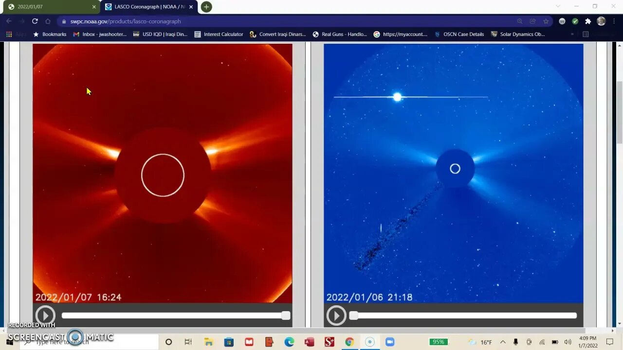 Large Sun spot, UFO's?, Venus on Lasco C2 AGAIN