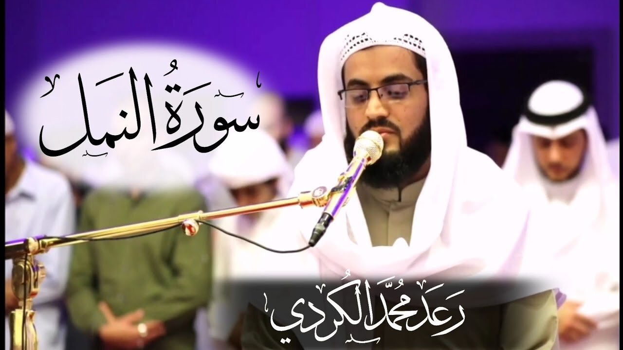 Wonderful Recitation Raad Muhammad Al-Kurdi / Surah An-Naml