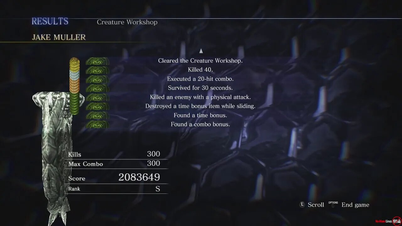 Resident Evil 6 | The Mercenaries No Mercy | Creature Workshop (300 Combo)