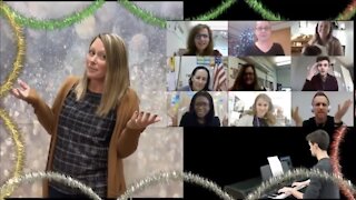 Valley Vista Elementary Staff Sing '12 Days of Zoom'