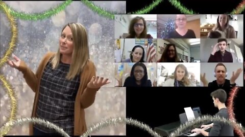 Valley Vista Elementary Staff Sing '12 Days of Zoom'