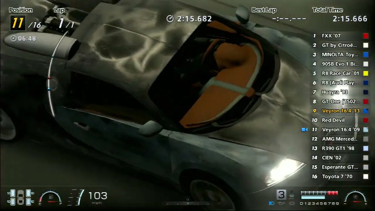 Gran Turismo 6 Like the Wind! Crashes, Fails, Spins, and Collisions with the Bugatti Veyron Part 151