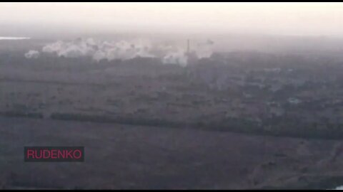 BM 21 Grad MLRS strikes on the AFU on the western outskirts of Donetsk