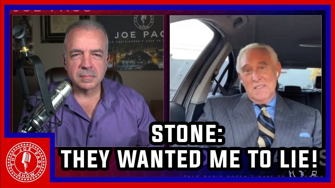 Roger Stone Says the DOJ Under Biden Will Come For Him!