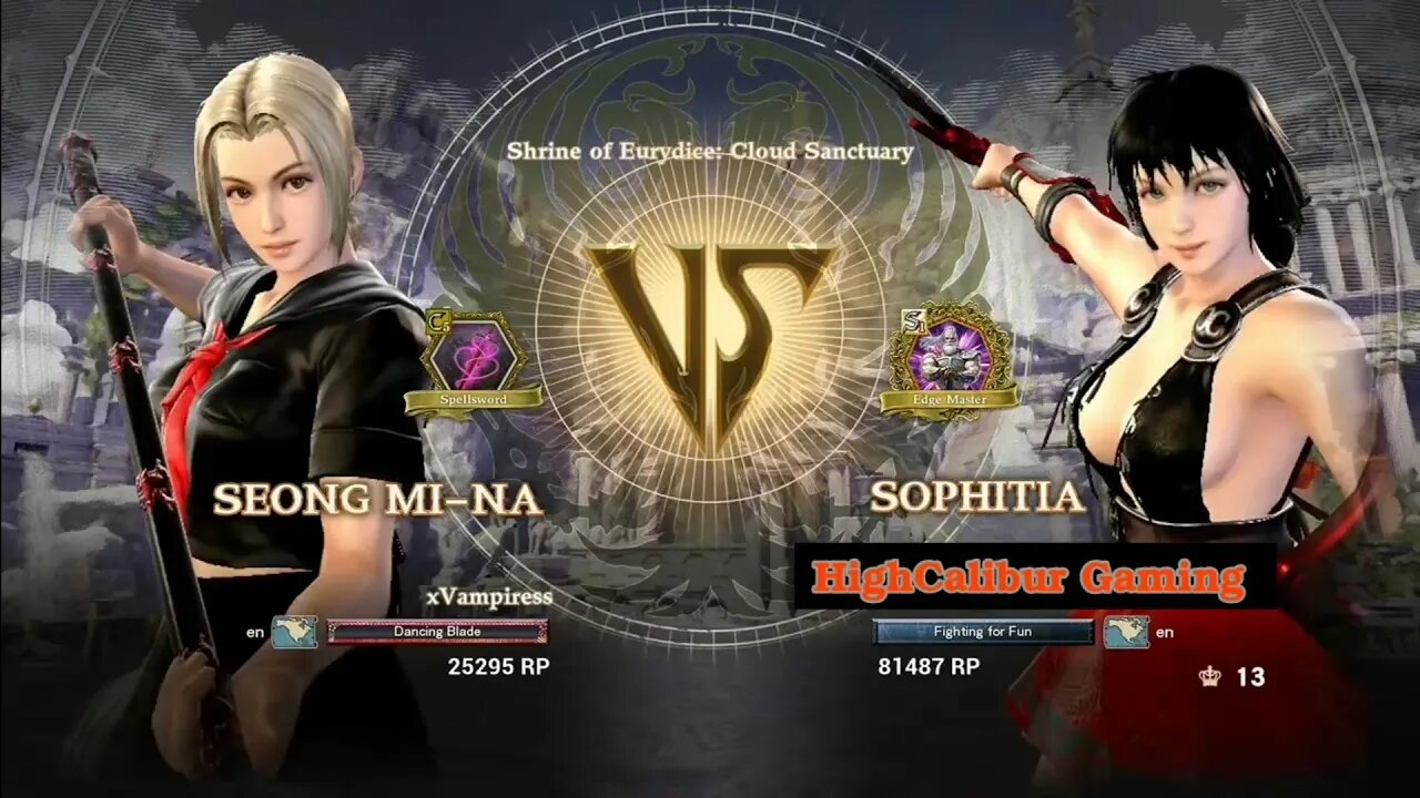 SoulCalibur VI: Sophitia vs. Seong Mi-Na (xVampiress)