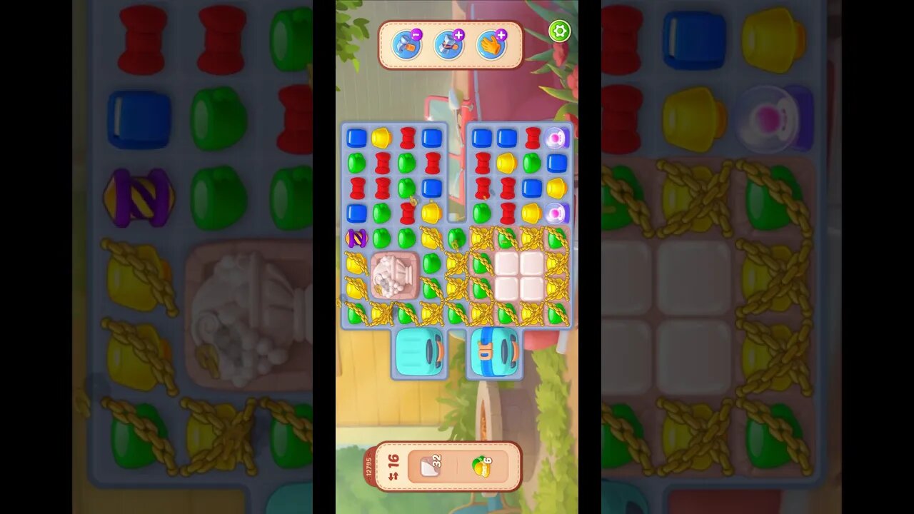 Shorts Playrix Homescapes Gameplay Walkthrough Level 12795-040