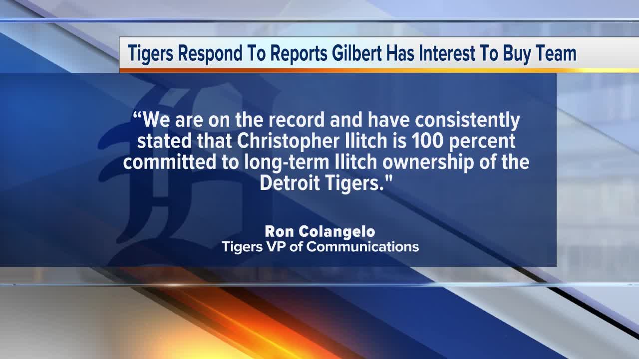 Tigers respond to reports Dan Gilbert has interest in buying team