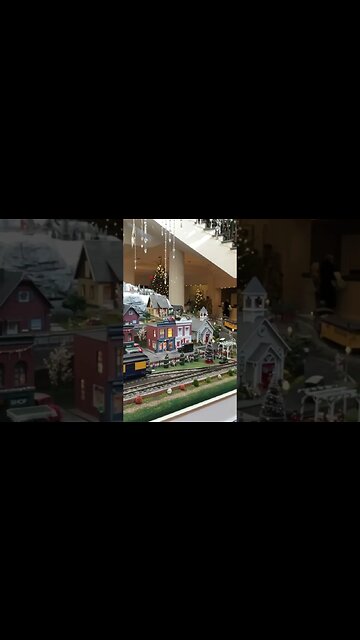 Charleston Place Hotel Model Train Display