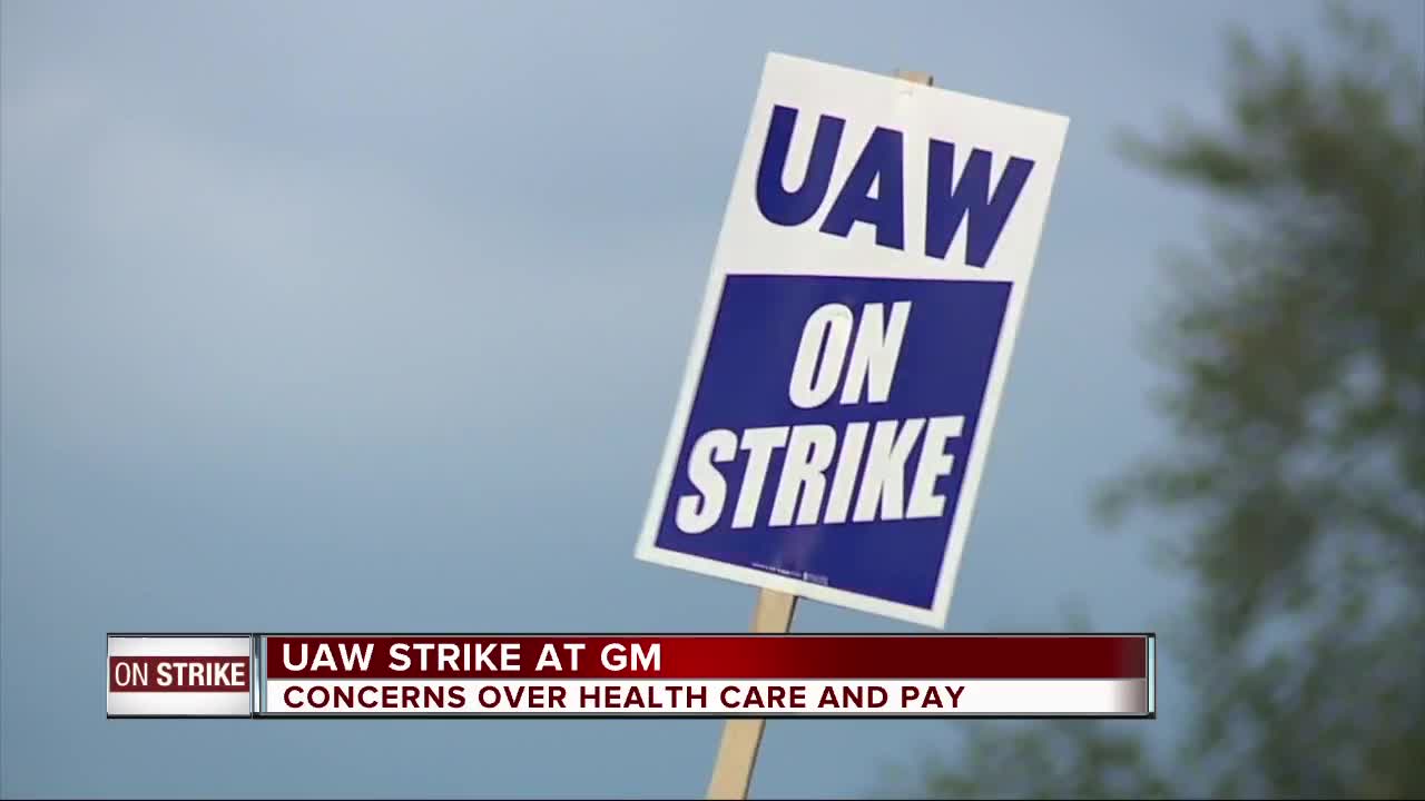 Day two of UAW strike at GM