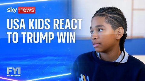 FYI: Kids in the USA react to Donald Trump's win