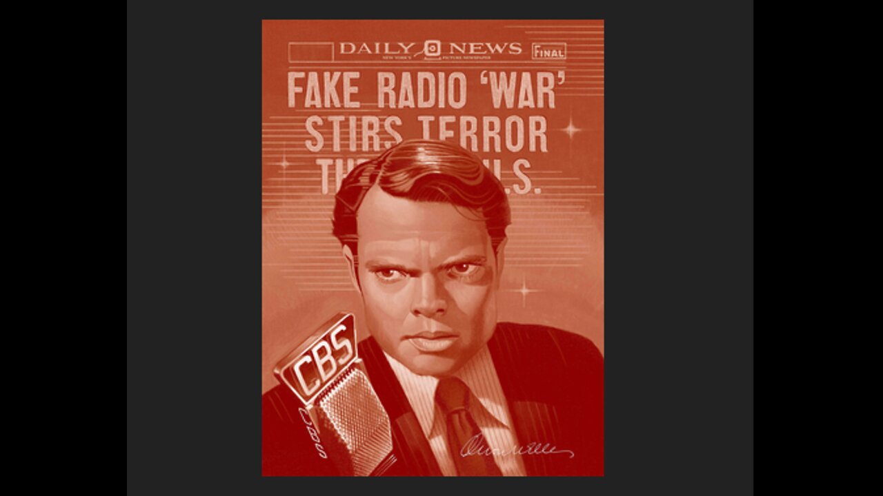 '38 Alien Invasion Radio Broadcast - 1st Fear Porn Terror Psy-Op?