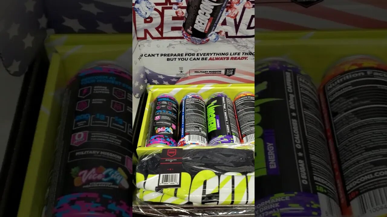 NEW Redcon1 Energy Drinks #Shorts