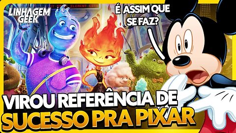 BUGOU! ELEMENTOS VIRA REFERÊNCIA NA PIXAR