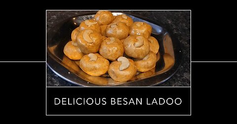 Besan Laddu - Traditional Indian Sweets