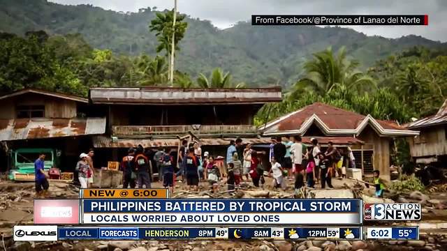 Local worried about family, friends in Philippines