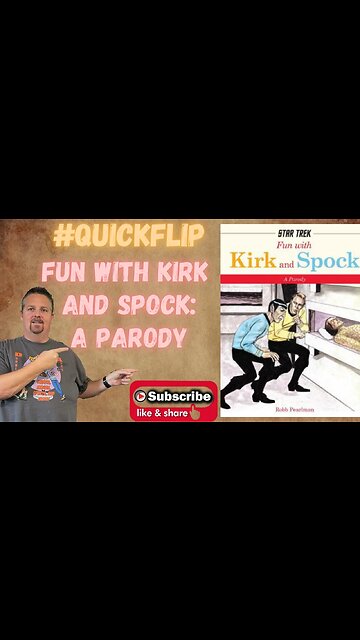 Fun with Kirk and Spock: (Star Trek: A Parody) by Robb Pearlman , Gary Shipman 76 pages #shorts