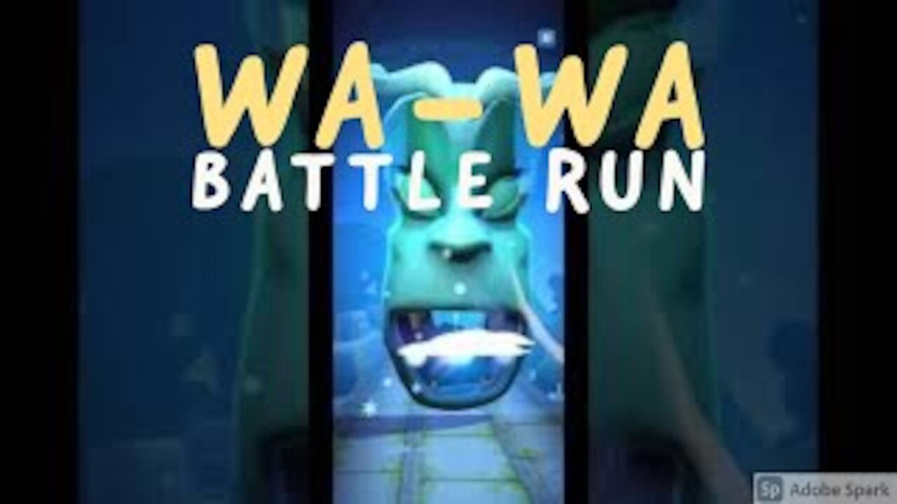 Wa-Wa Battle Run Gameplay On Road To Ruin - Crash Bandicoot: On The Run!