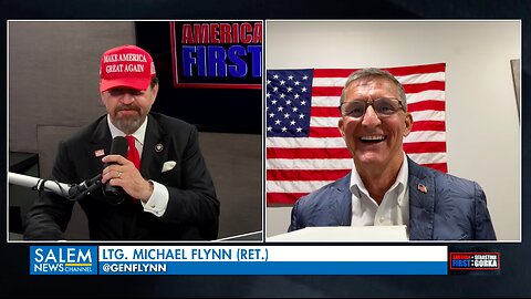 America has woken up. Gen. Michael Flynn with Sebastian Gorka on AMERICA First