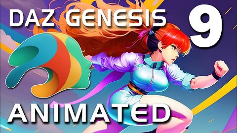 DAZ3D GENESIS 9 ANIMATION