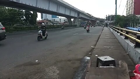 situasi jalan raya daan mogot hari ini, minggu 11 september 2022