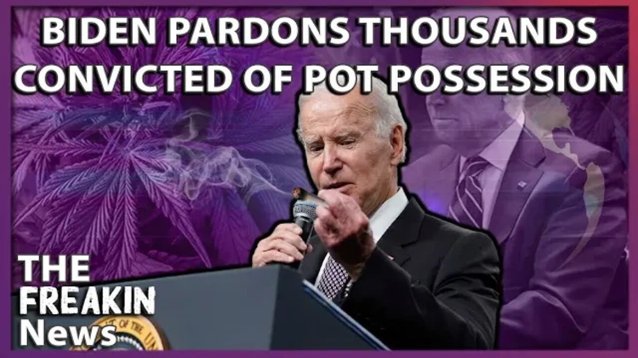 The Biden Administration Announces Pardons For Simple Marijuana Possession At The Federal Level