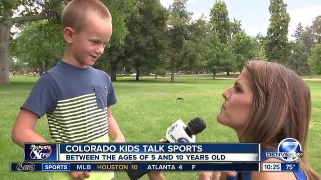 Colorado kids talk sports - Rockies Edition