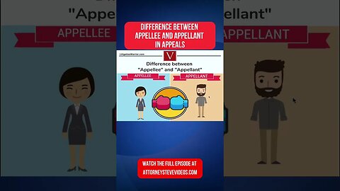 Difference between Appellee and Appellant by Attorney Steve®